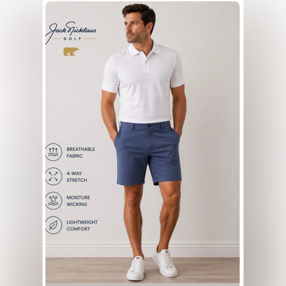 Jack Nicklaus Golf Shorts - Size 36